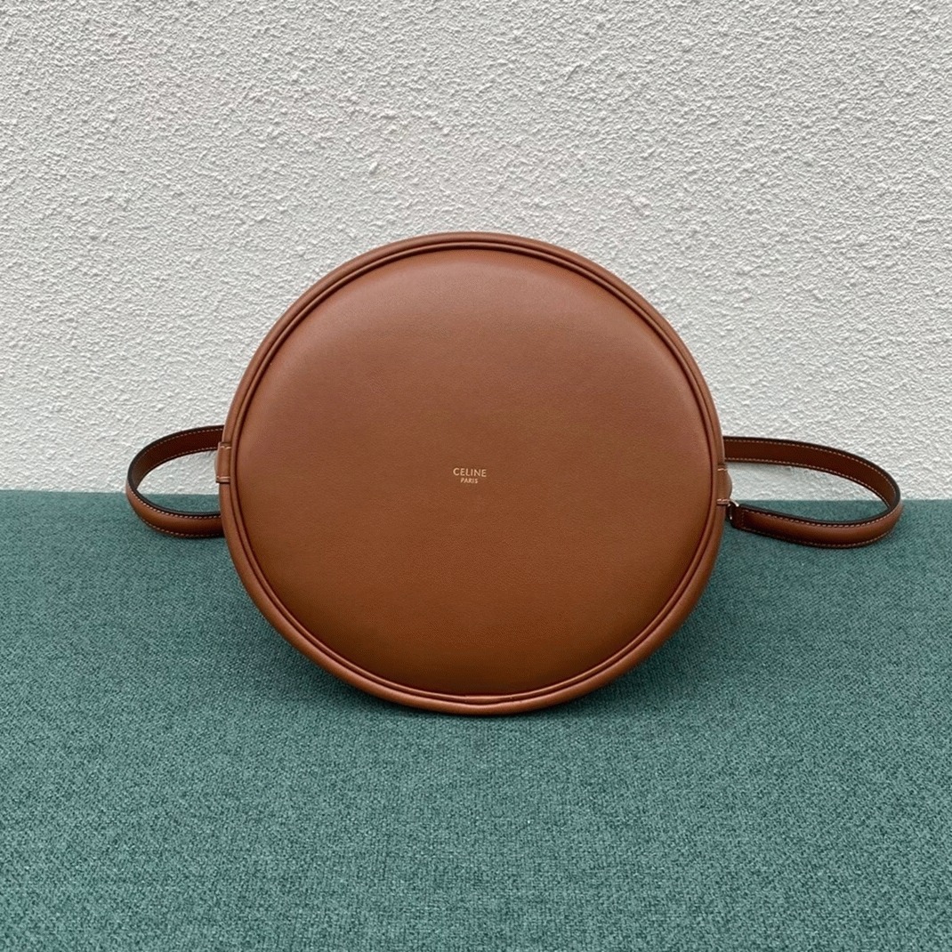 Brown Ce1i*e Bucket 16 Replica Bag