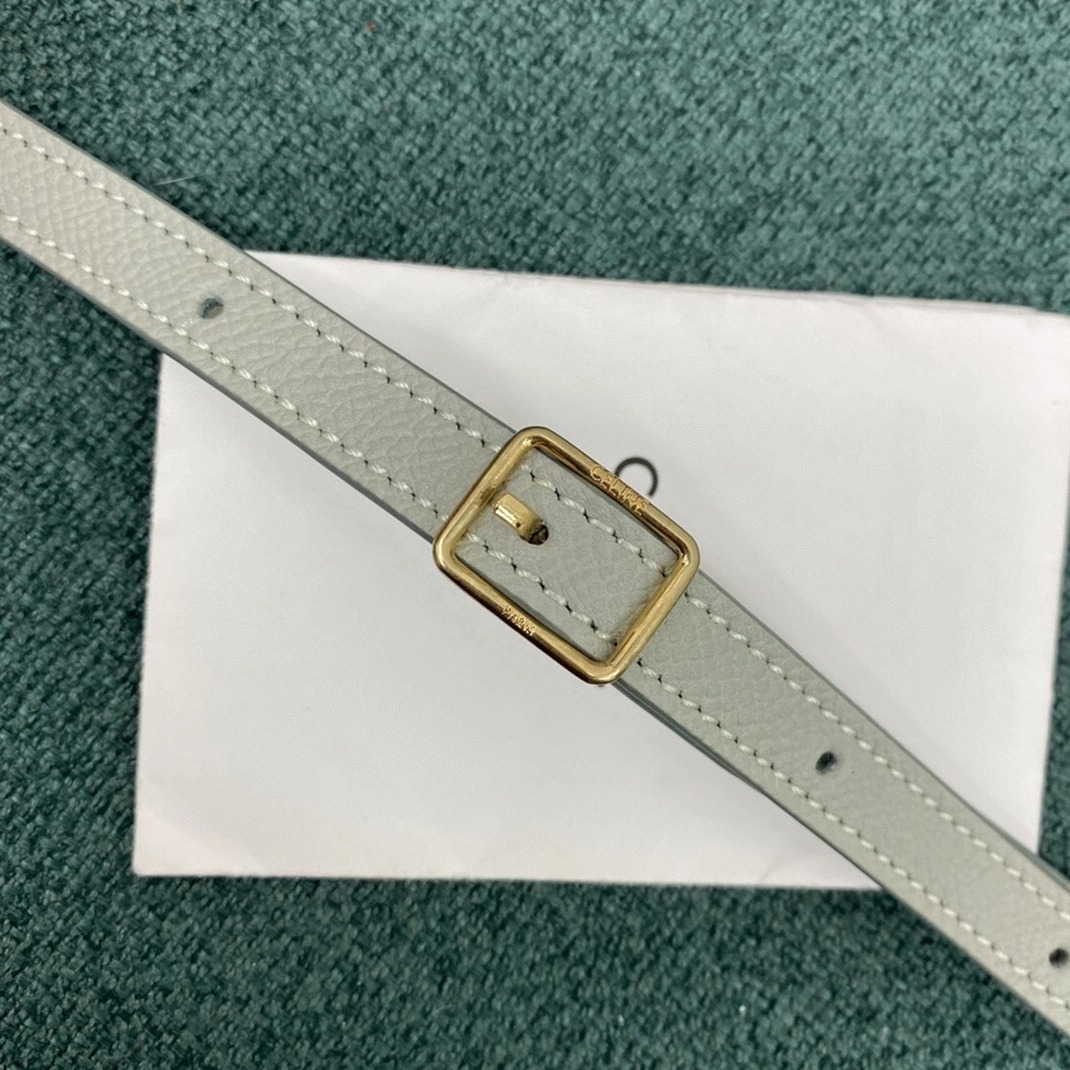 Ce1i*e Belt Nano Bag Imitation in Vert D eau