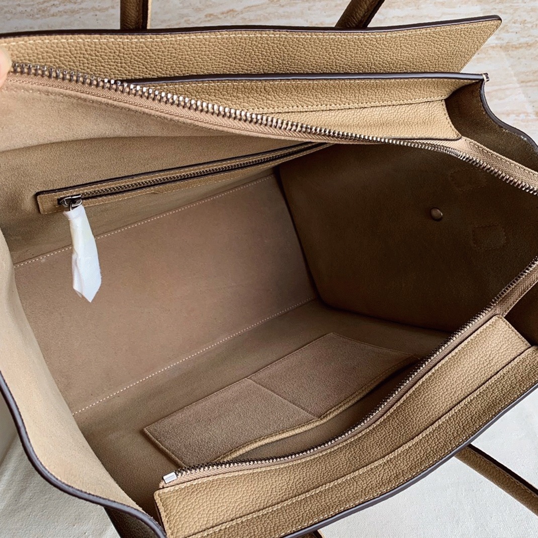 ce1i*e mini lU*gage tote bag replica in dune