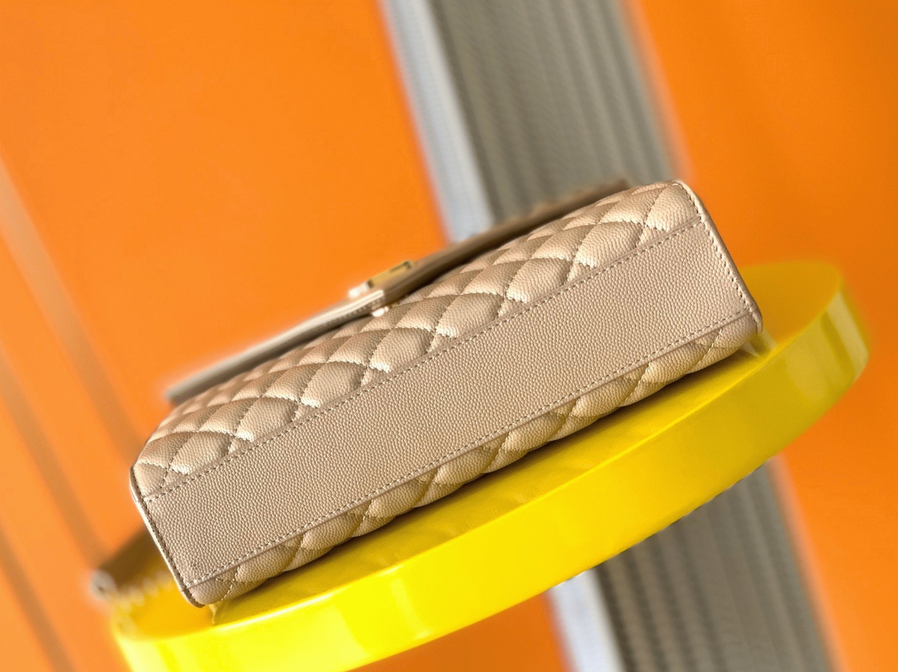 Replica Sa1nt Lau*nt Envelope Medium Bag Beige
