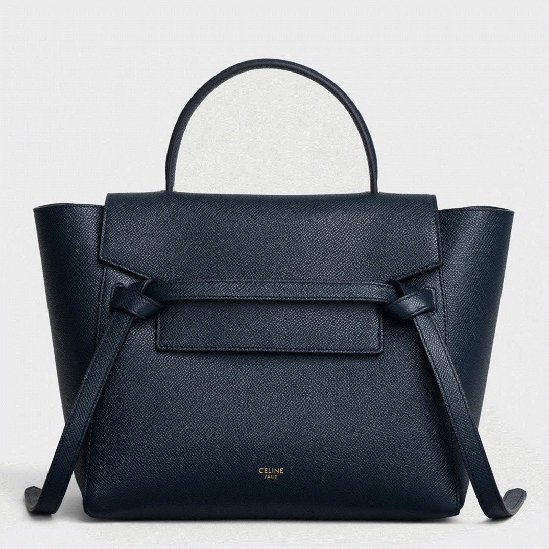 Ce1i*e Micro Belt Bag Knockoff in Navy Blue