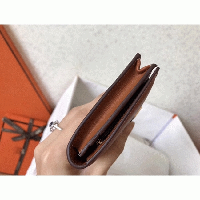 Gold Swift Fake Luxury H**me5 Bearn Wallet