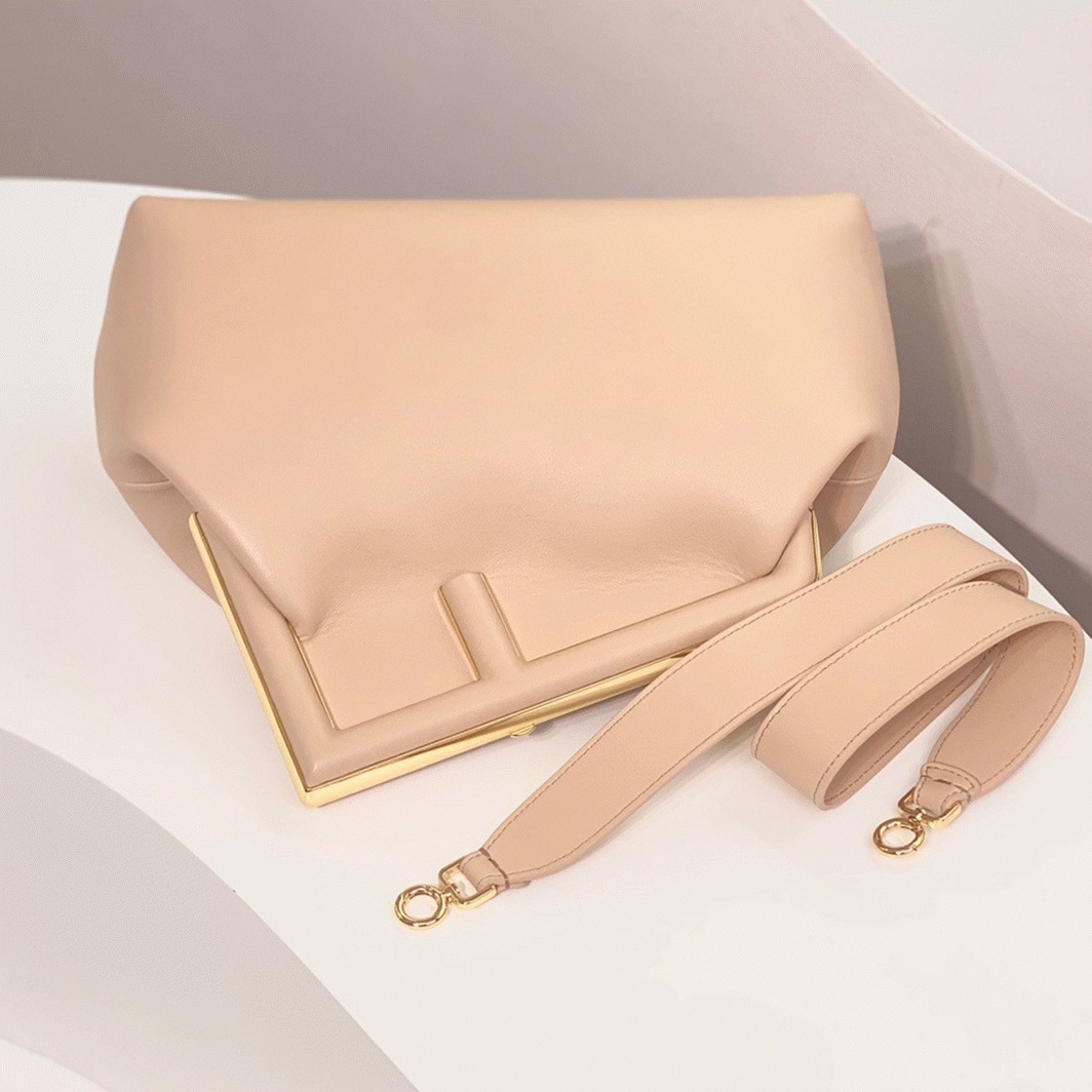 Top Quality Fake F**di First Small Bag In Pale Pink