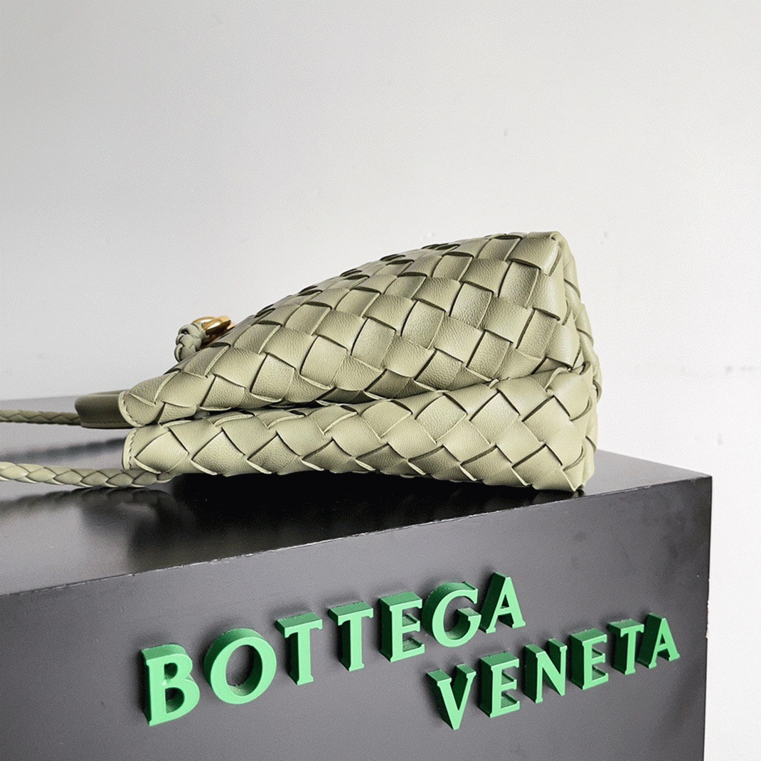 Replica B0tt*ga Ven*ta Small Andiamo Bag Travertine