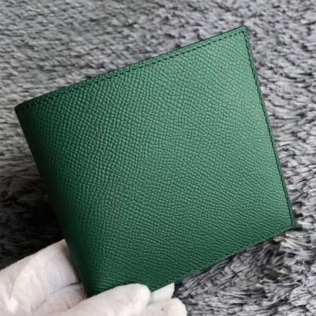 Green replica H**me5 Copernic compact wallet