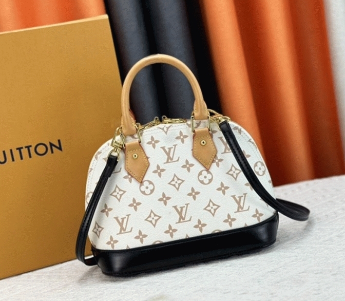 L0vis Vvtt0n Monogram Dune Canvas Alma BB Bag