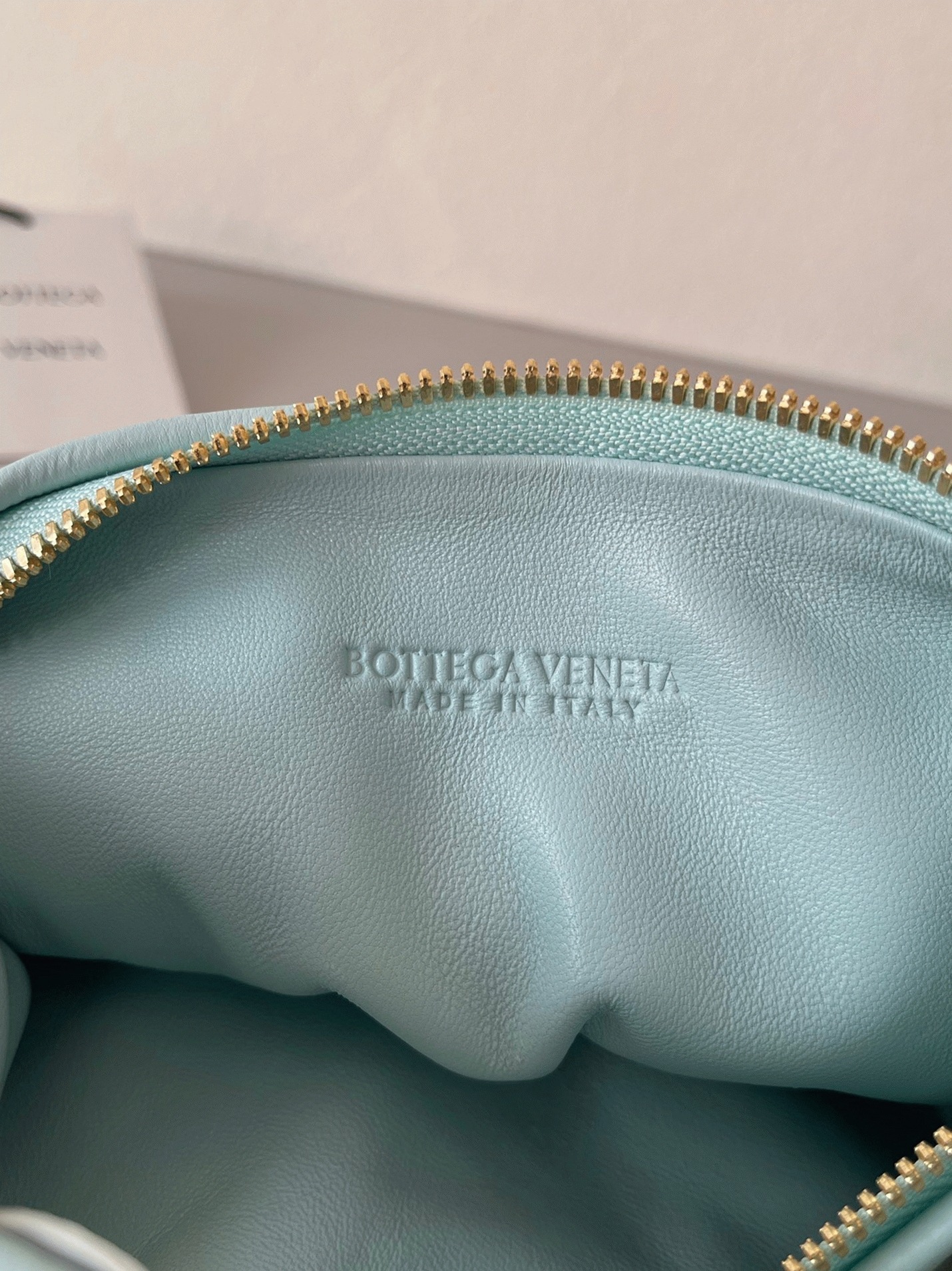 Fake B0tt*ga Ven*ta BV Jodie Mini Bag Teal Washed