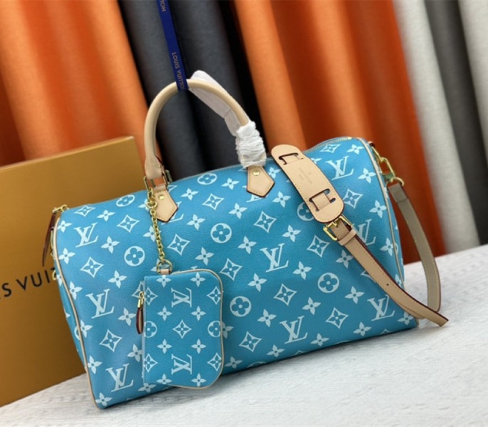 L0vis Vvtt0n Speedy P9 Bandouliere 40 Bag In Turquoise