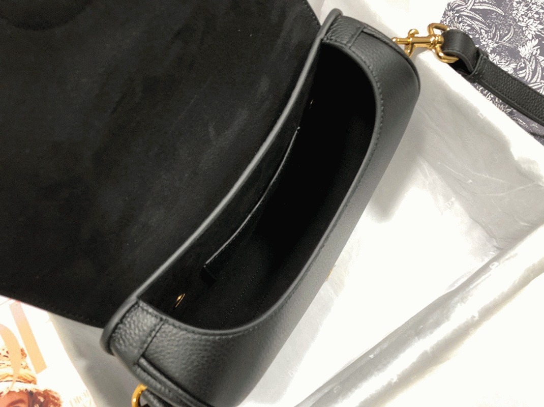 D10r Bobby Medium Bag Knockoff in Black