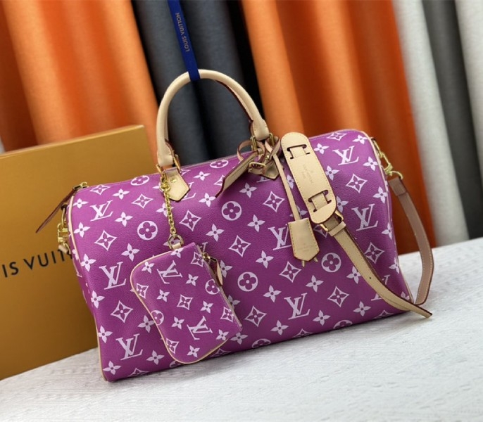 L0vis Vvtt0n Speedy P9 Bandouliere 40 Bag In Pink Purple