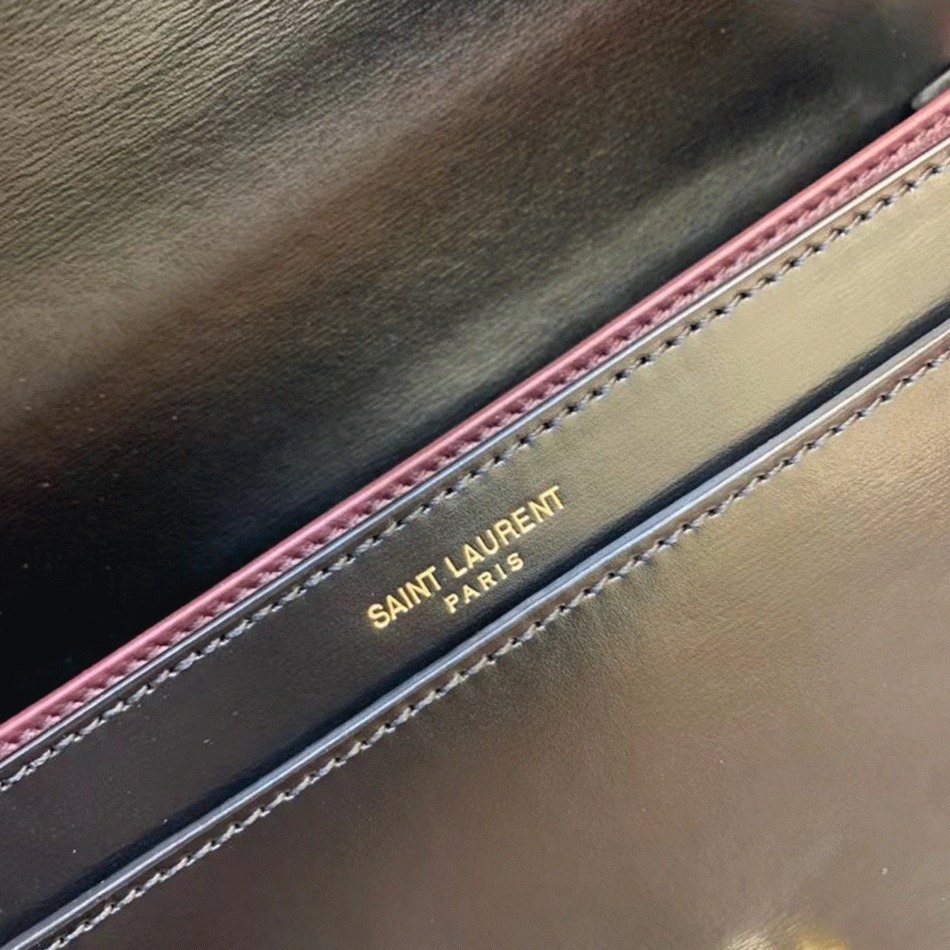 Fake Sa1nt Lau*nt Cassandra Medium Chain Bag Black