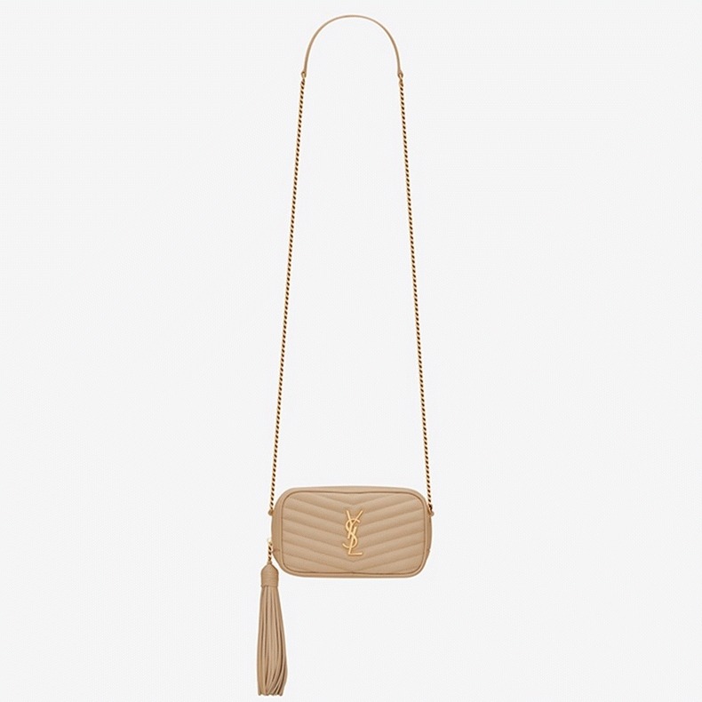 Replica Sa1nt Lau*nt Lou Mini Bag Beige