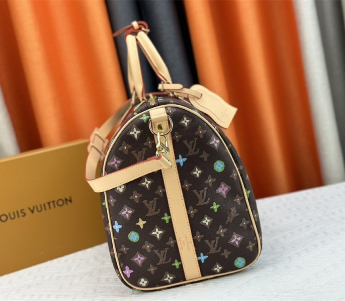 L0vis Vvtt0n Monogram Craggy Keepall Travel 50 Bag In Chocolate