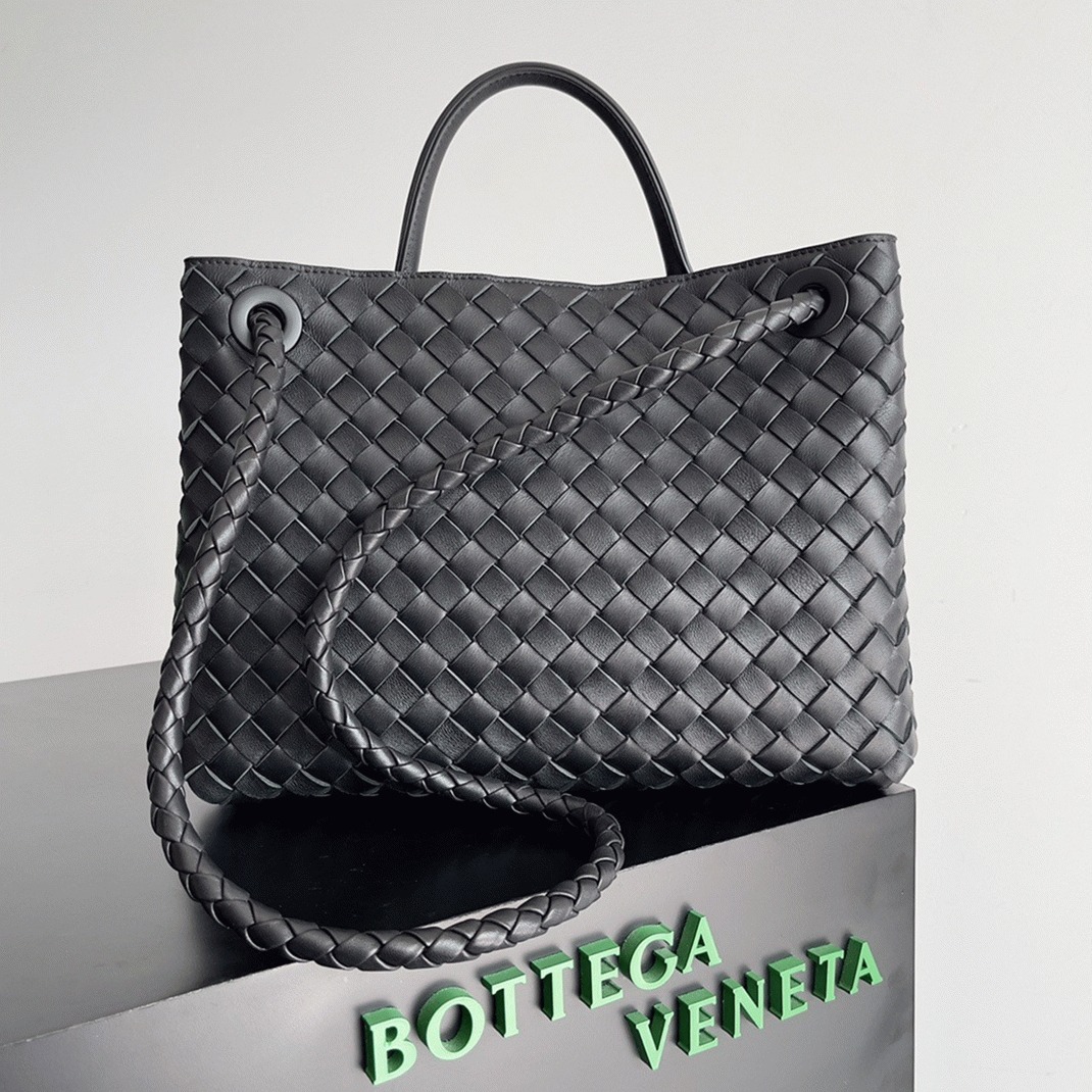 Replica B0tt*ga Ven*ta Large Andiamo Bag Black