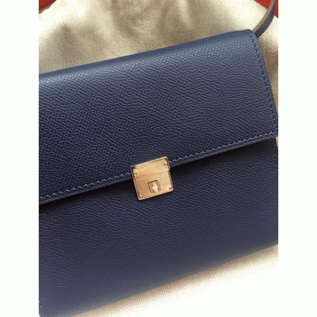Sapphire replica H**me5 Clic wallet with strap