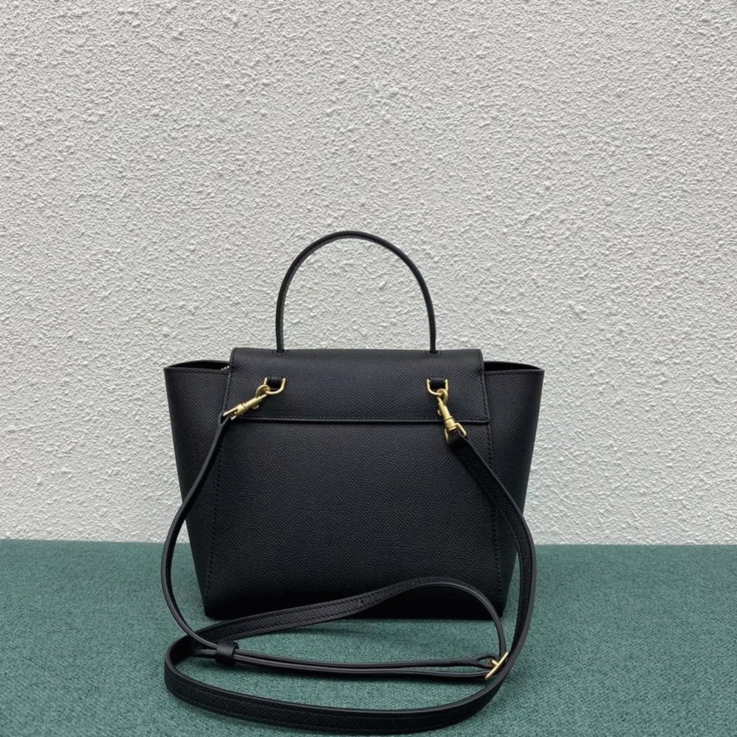 Ce1i*e Belt Nano Bag Replica in Black