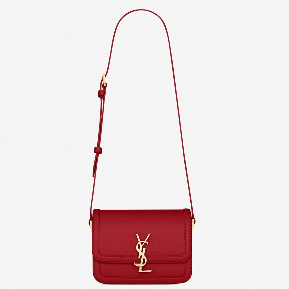 Replica Sa1nt Lau*nt Small Solferino Bag Red Calfskin