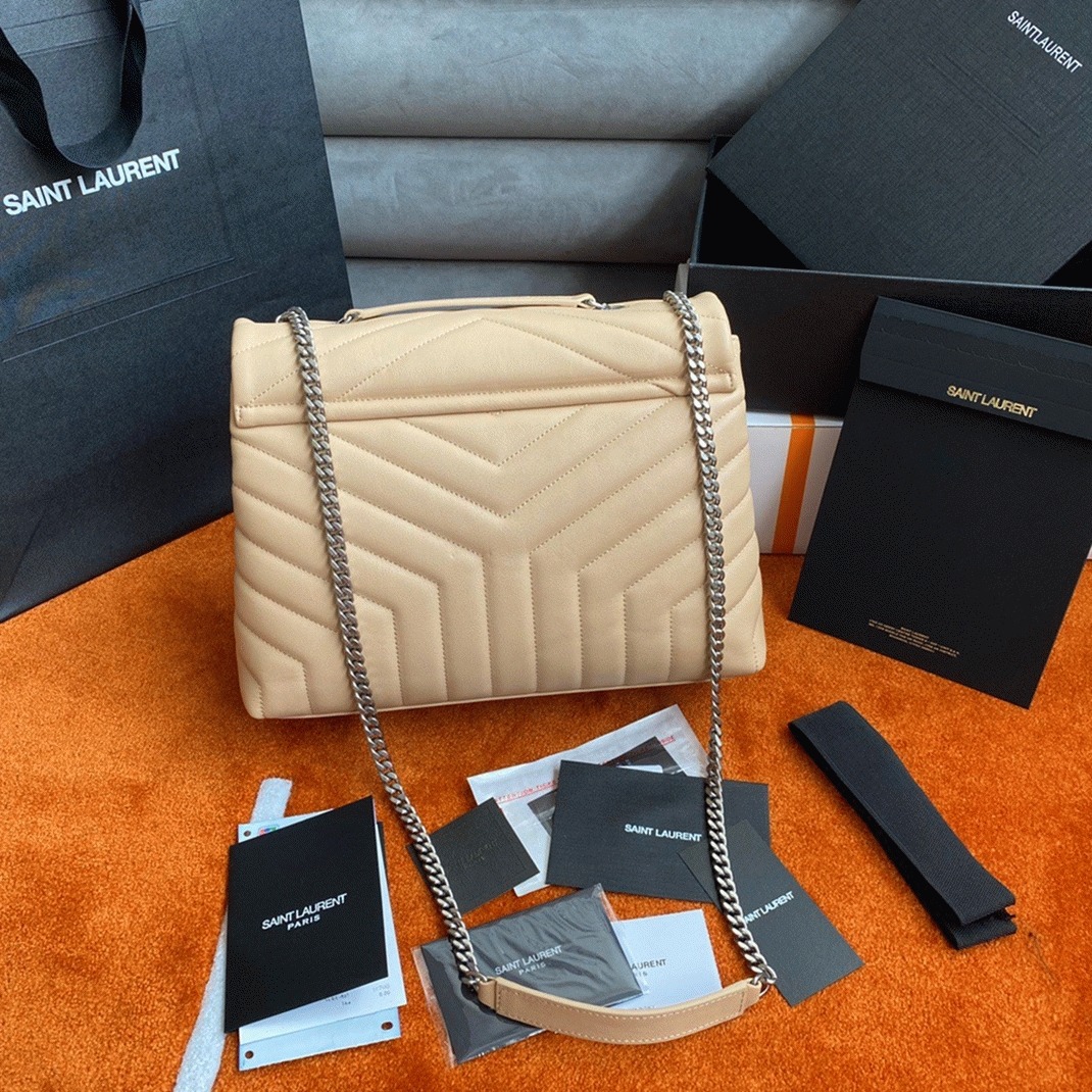 Replica Sa1nt Lau*nt LouLou Medium Chain Bag Poudre