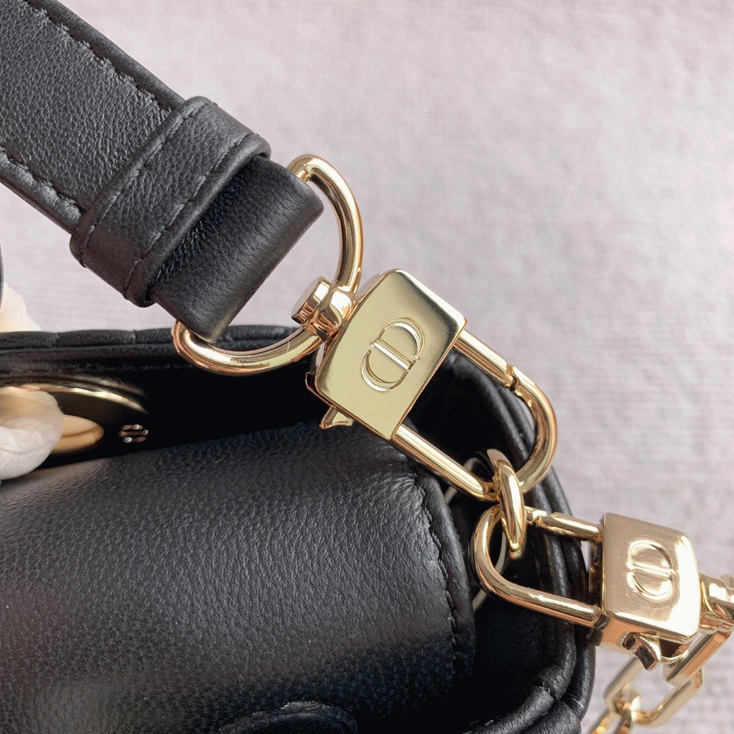 D10r Lady D-Joy Medium Bag Fake in Black