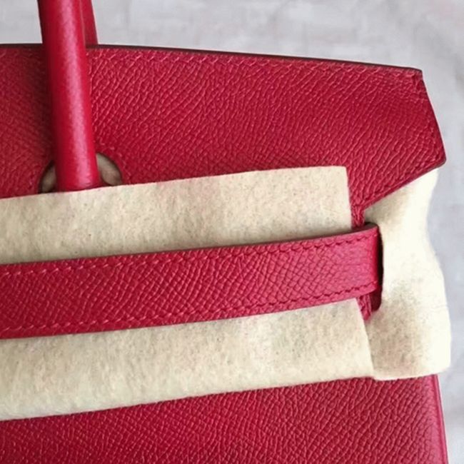 preM1vm red fake h**me5 birkin 30cm high quality handbag
