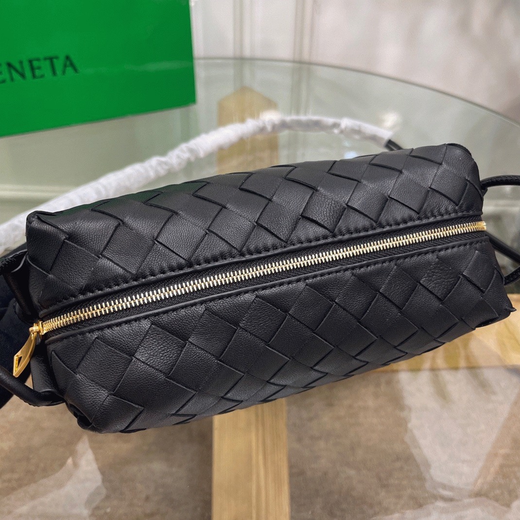 Replica B0tt*ga Ven*ta Loop Small Bag Black