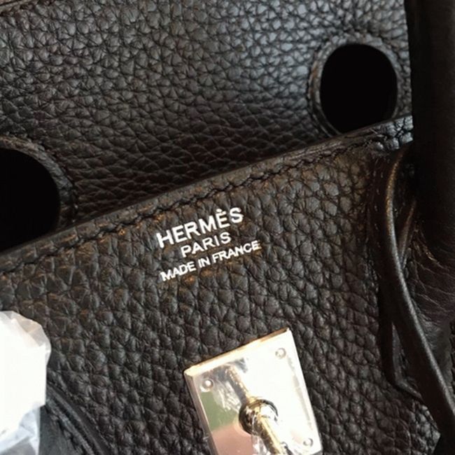 AAAAA Class Black H**me5 Birkin 25cm Copy Bag