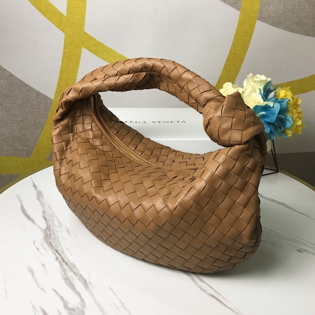 Replica B0tt*ga Ven*ta BV Jodie Small Bag Caramel