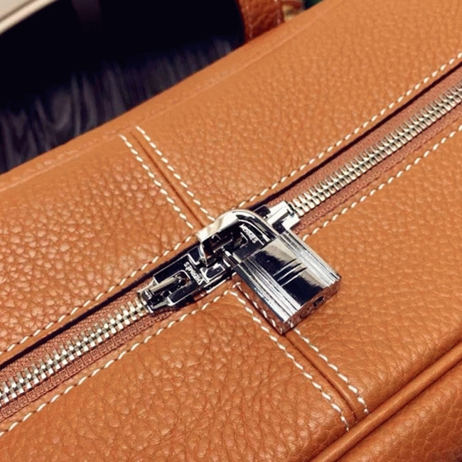 Brown AAA Fake H**me5 Victoria II 35cm Bag