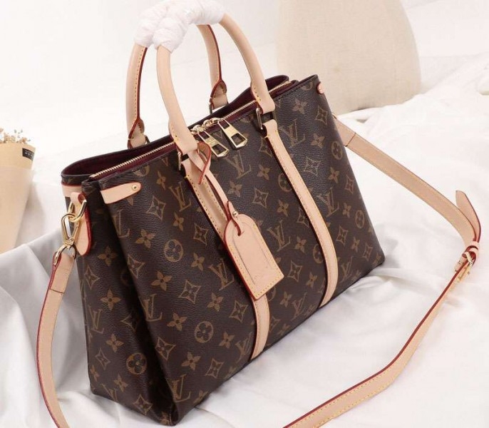 L0vis Vvtt0n Monogram Canvas Soufflot MM Bag