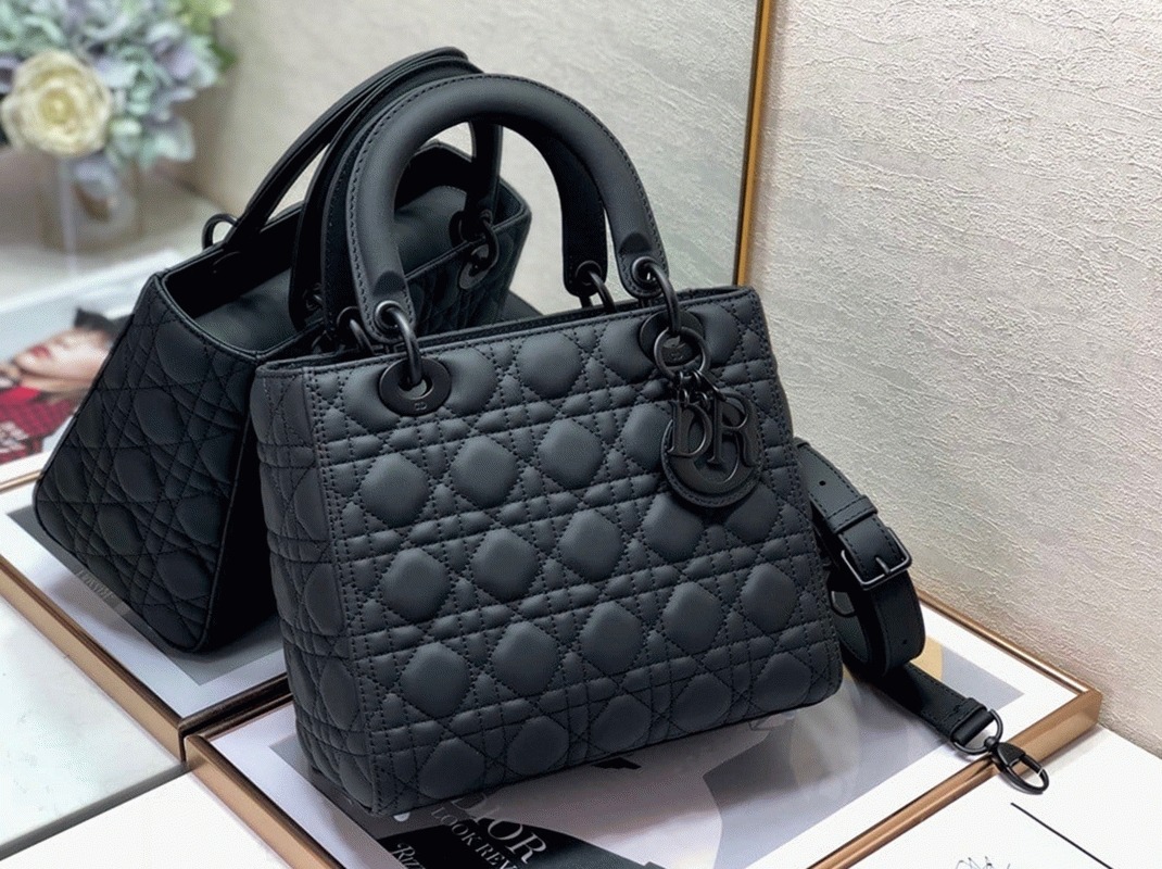 D10r Lady D10r Medium Bag Replica in Black