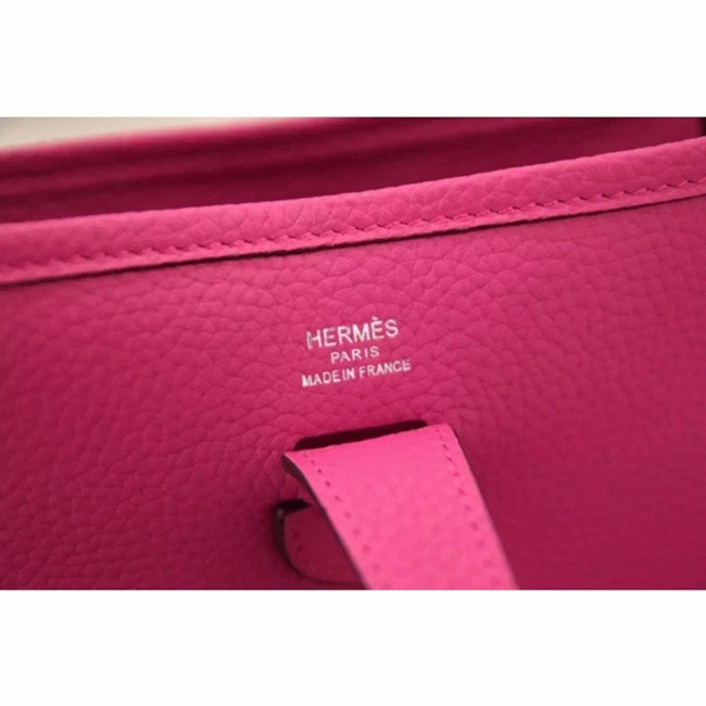 Rose Red Evelyne III PM Bag Replica AAA H**me5 Statement Crossbody