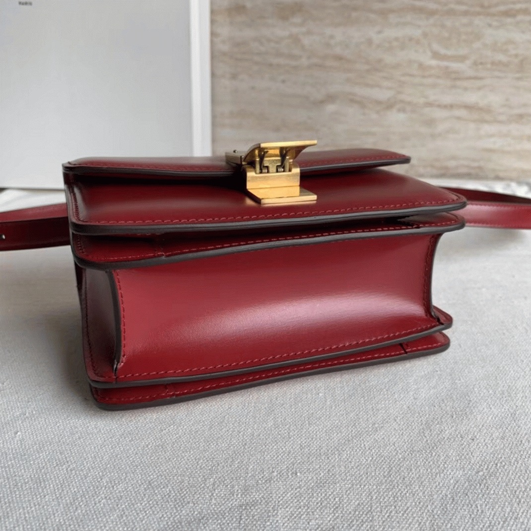 Top Quality Fake Ce1i*e Classic Box Small Bag In Red