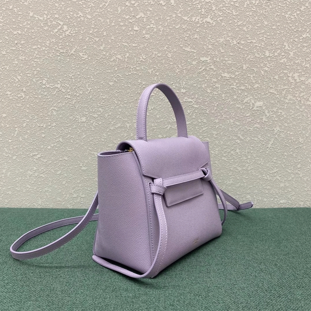 Ce1i*e Belt Nano Bag Replica in Lilas