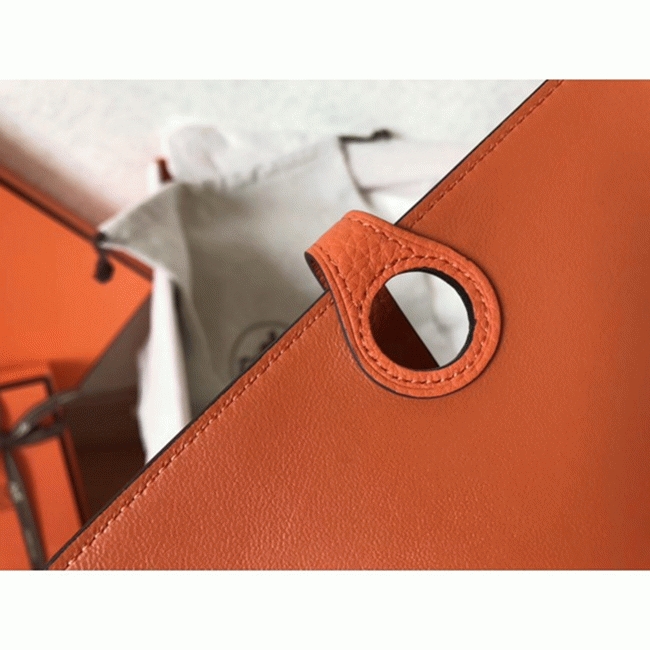 Jean orange fake H**me5 Dogon duo wallet