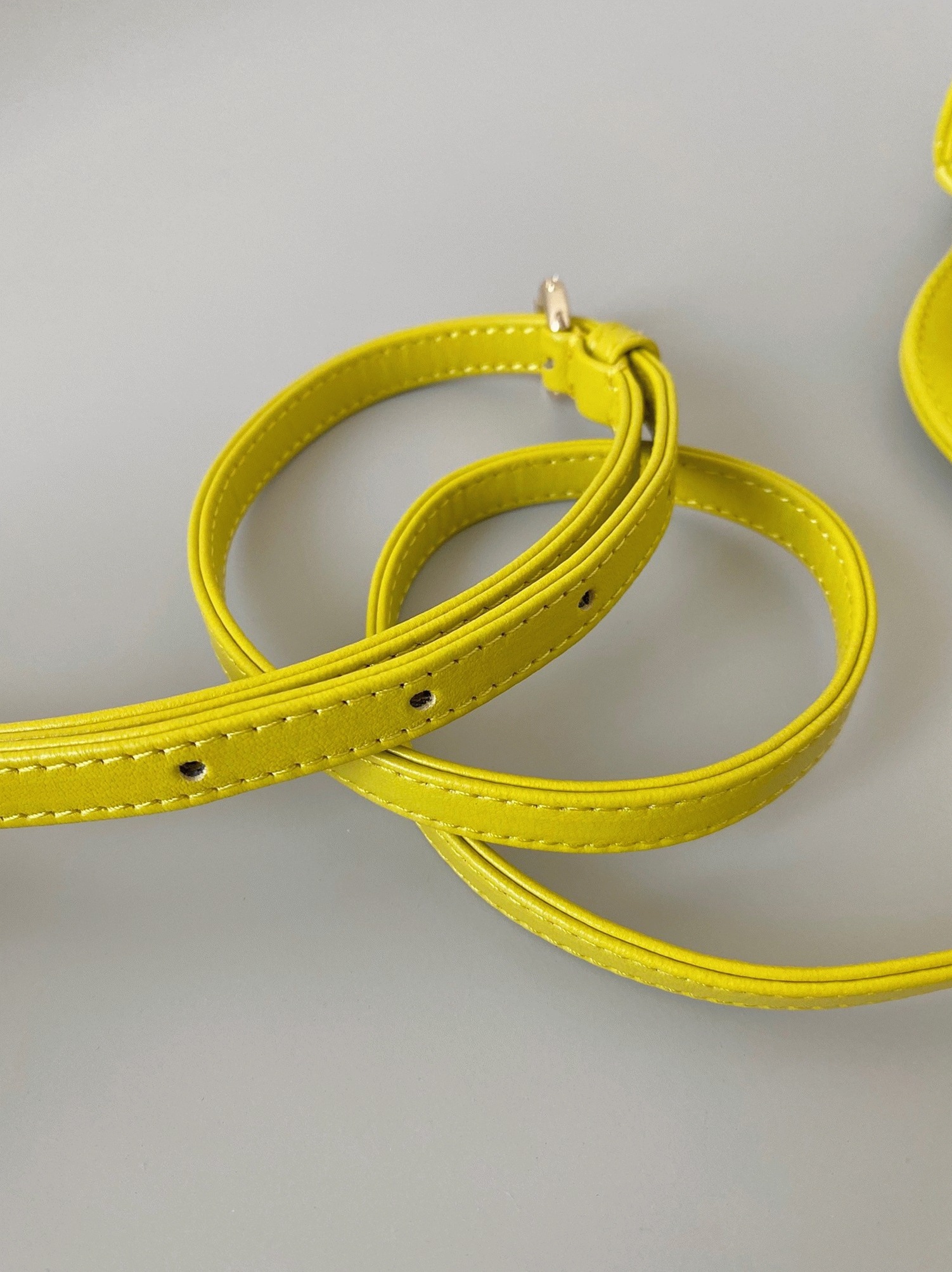 D10r Lady D10r Micro Bag Fake in Yellow Cannage Lambskin