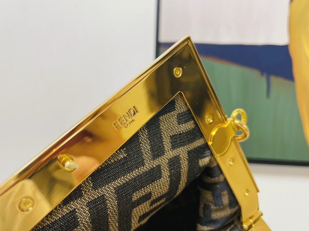 Top Quality Fake F**di First Small Bag In Yellow
