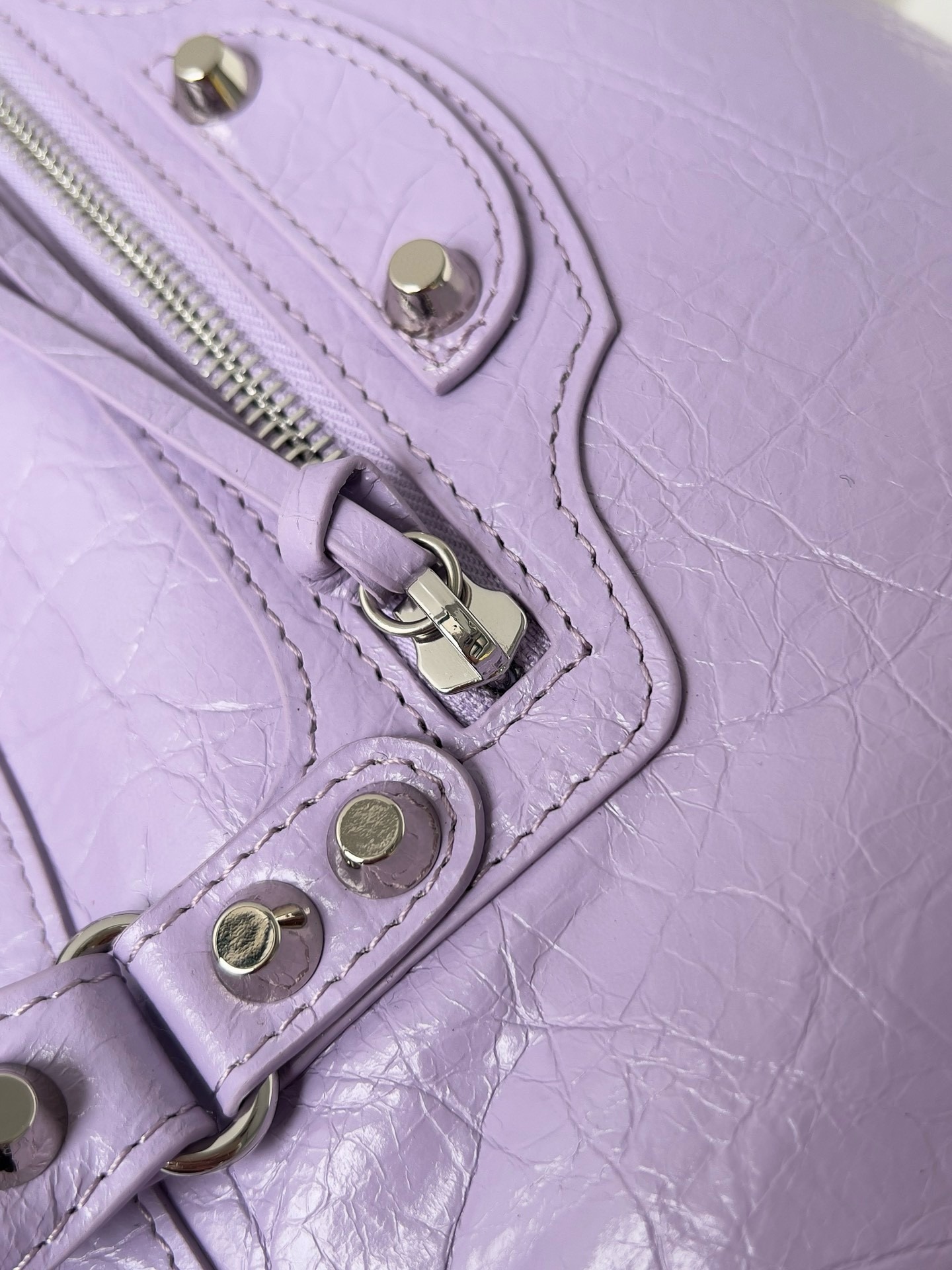 Knockoff Ba1en*iaga Le City Small Bag Lilas Arena Lambskin