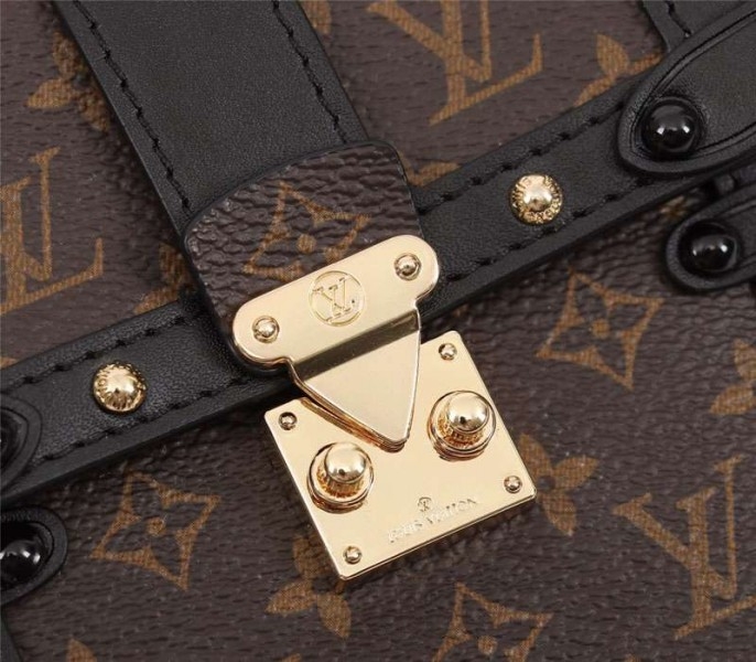 L0vis Vvtt0n Monogram Canvas Vertical Trunk Pochette