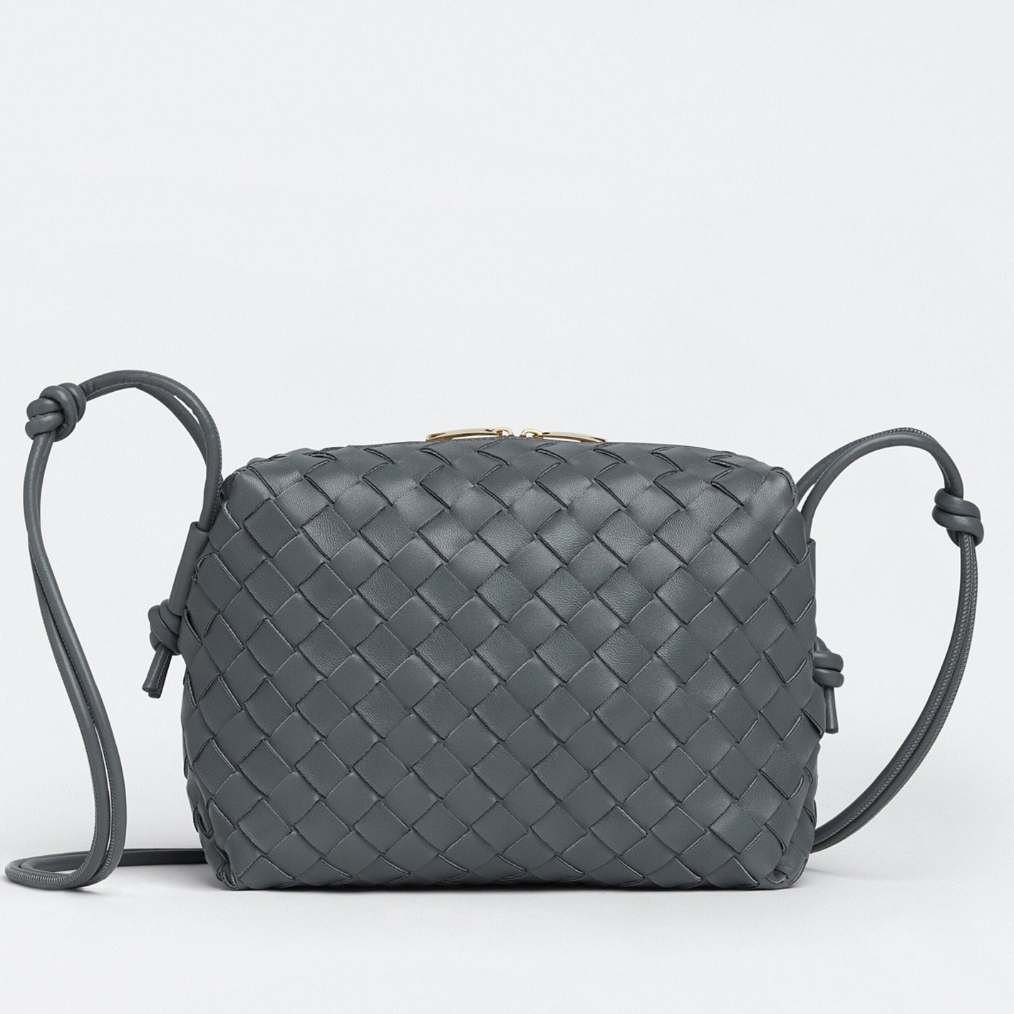 Fake B0tt*ga Ven*ta Loop Small Bag Grey