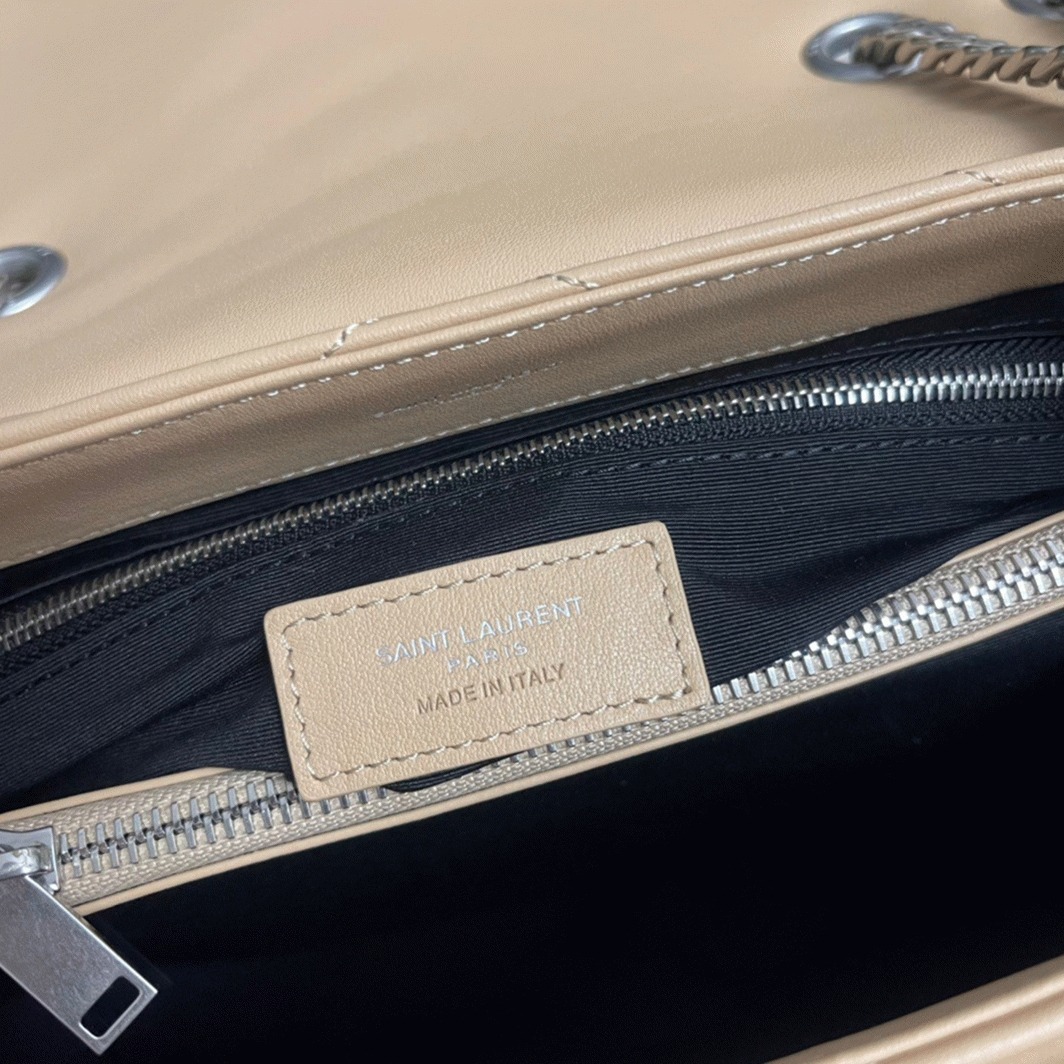 Replica Sa1nt Lau*nt LouLou Medium Chain Bag Poudre