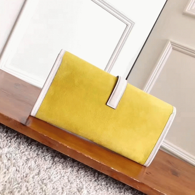 Yellow Knockoff H**me5 Jige Elan 29 Statement Clutch Bag