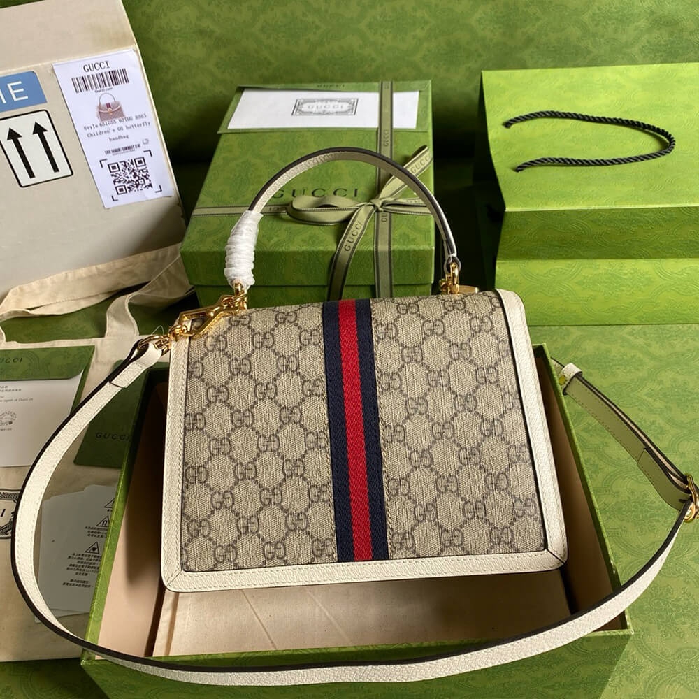 Gvc*1 BAMBOO 1947 JUMBO GG SMALL TOP HANDLE BAG