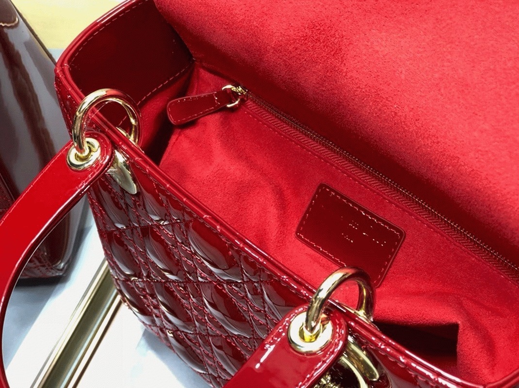 D10r Lady D10r Medium Bag Fake in Red