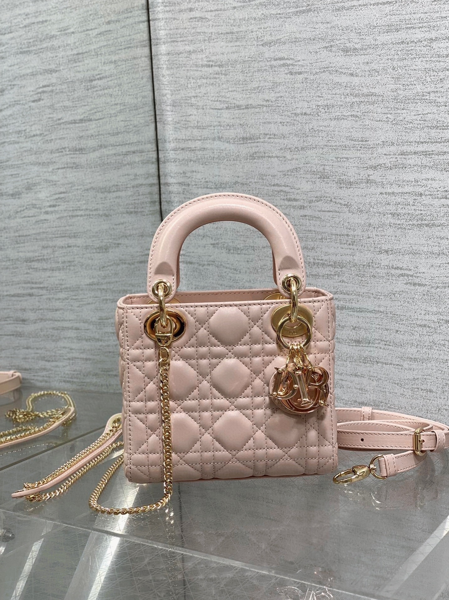 D10r Lady D10r Mini Bag Fake in Pink