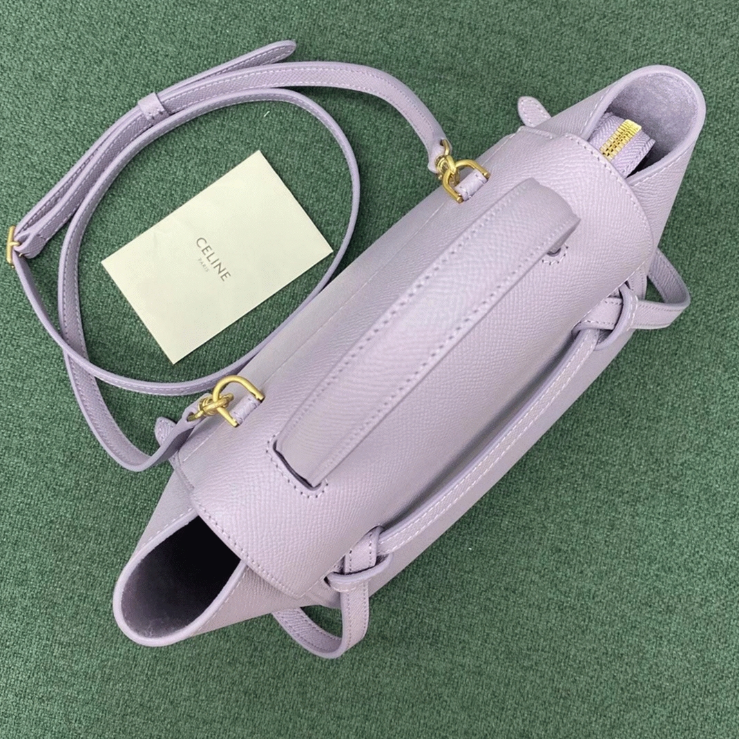 Ce1i*e Belt Nano Bag Replica in Lilas