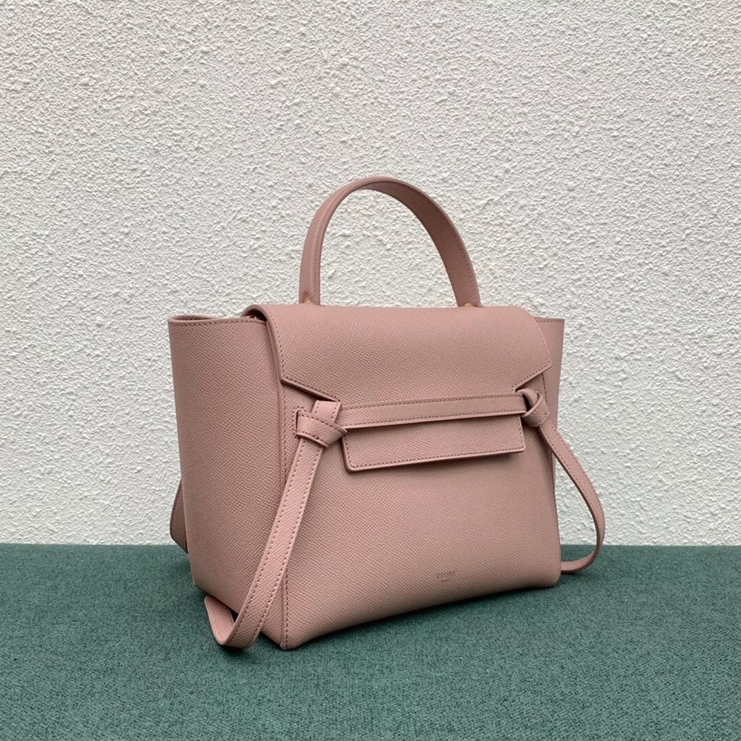 Ce1i*e Micro Belt Bag Imitation in Vintage Pink
