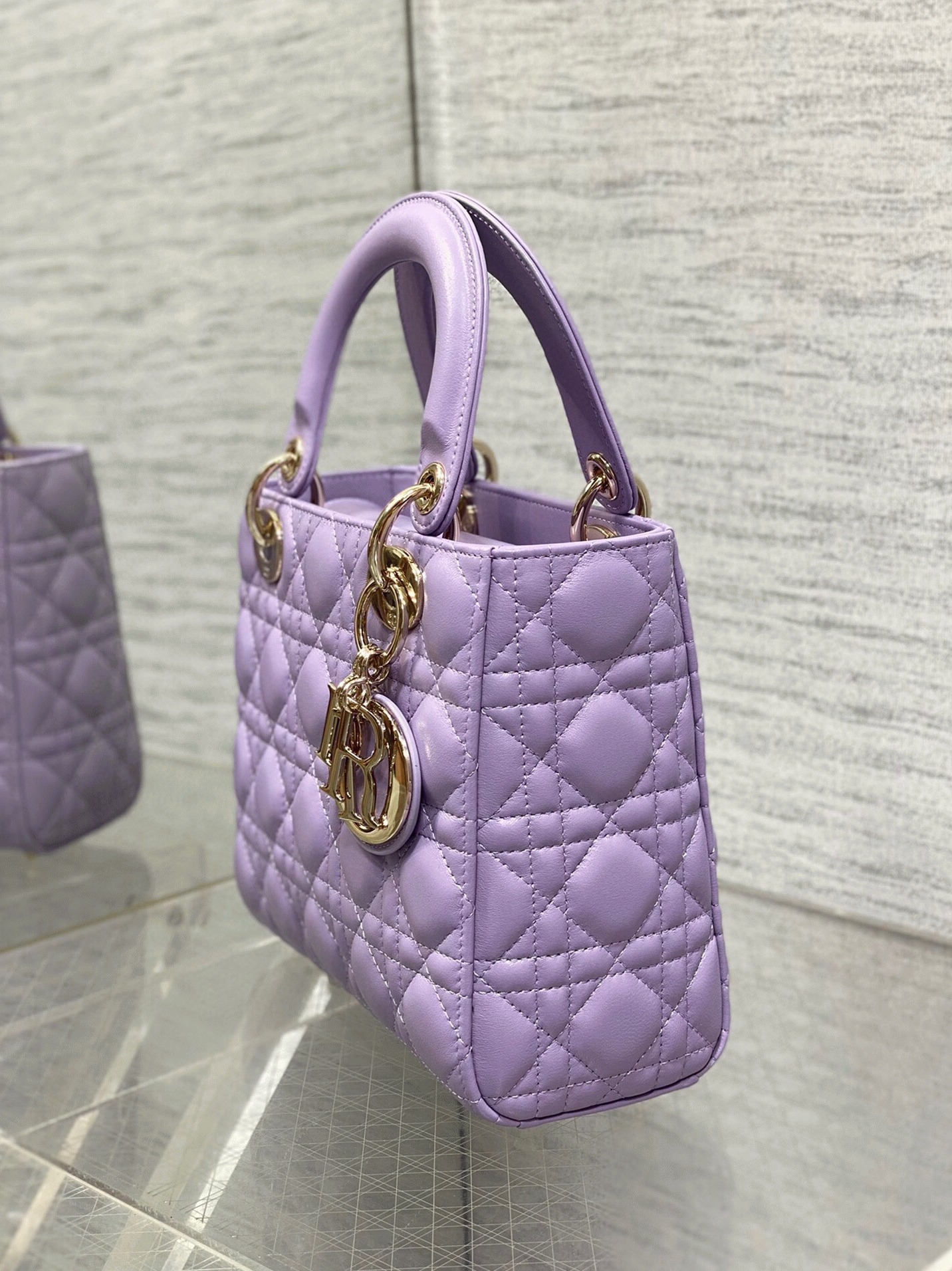 D10r Small Lady D10r My ABCD10r Bag Knockoff in Lilas