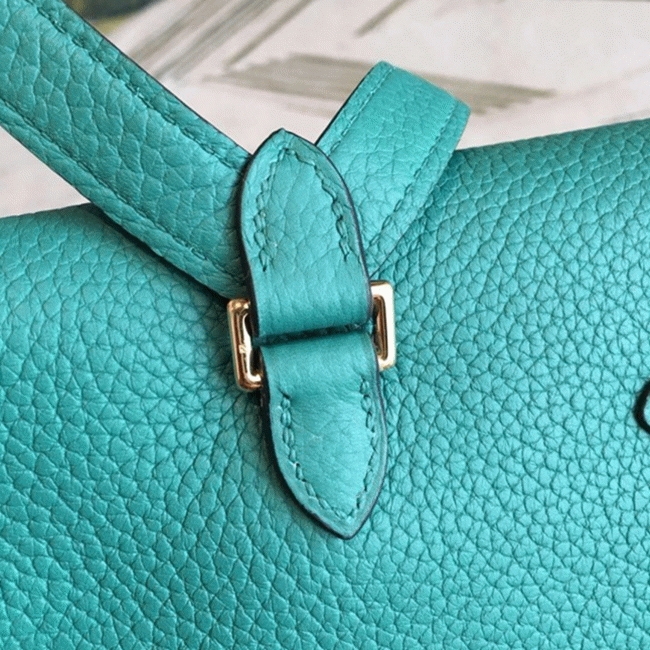 Malachite Clemence Replica H**me5 Kelly Ado PM Backpack