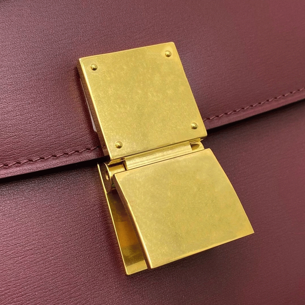 Top Quality Knockoff Ce1i*e Classic Box Medium Bag In Bordeaux