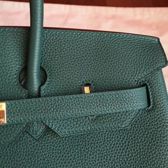Vert Shade Replica Designer H**me5 Birkin 35cm Tote